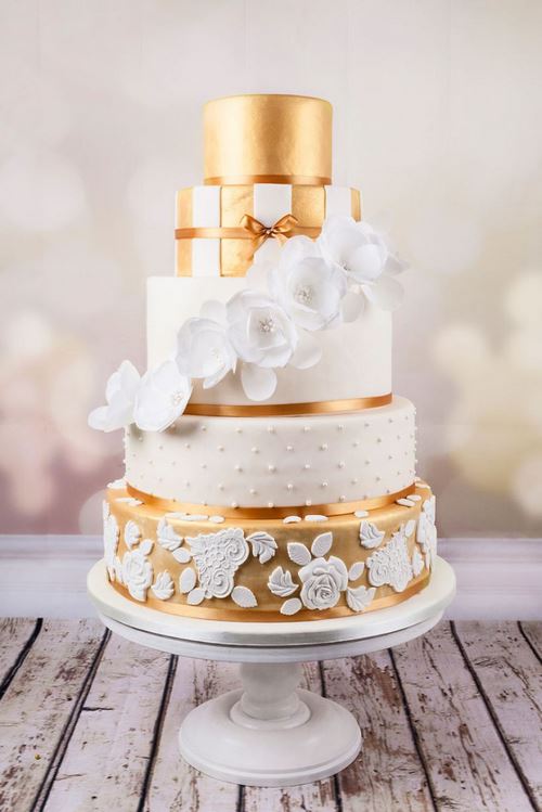Свадебные торты (красивые)