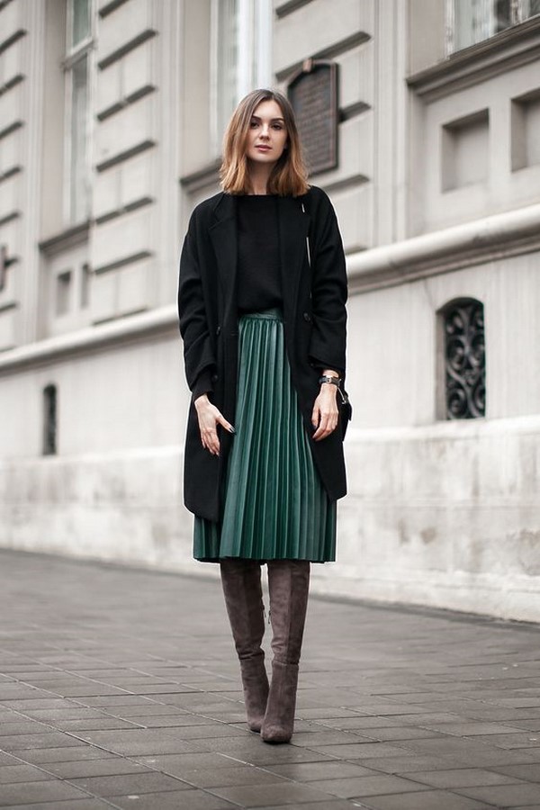 С чем модно носить юбку (50 фото) » Стильные образы и новые тенденции в моде - natali-fashion.ru